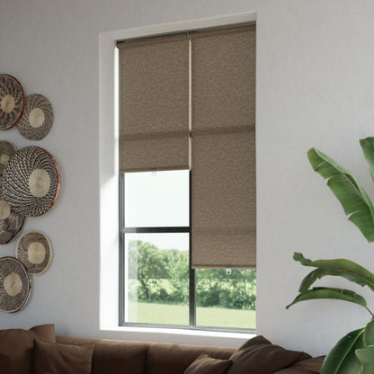 GoodHome Eccles TEK rullegardin 53 x 160 cm brun