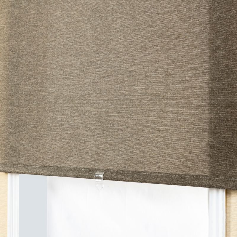 GoodHome Eccles TEK rullegardin 88 x 160 cm brun