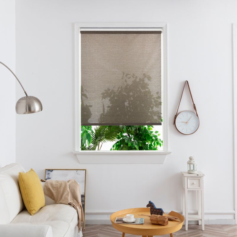 GoodHome Eccles TEK rullegardin 88 x 160 cm brun