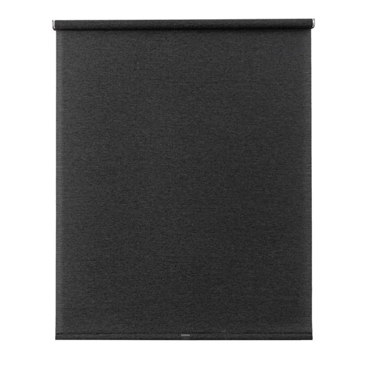 GoodHome Eccles TEK rullegardin 88 x 160 cm sort