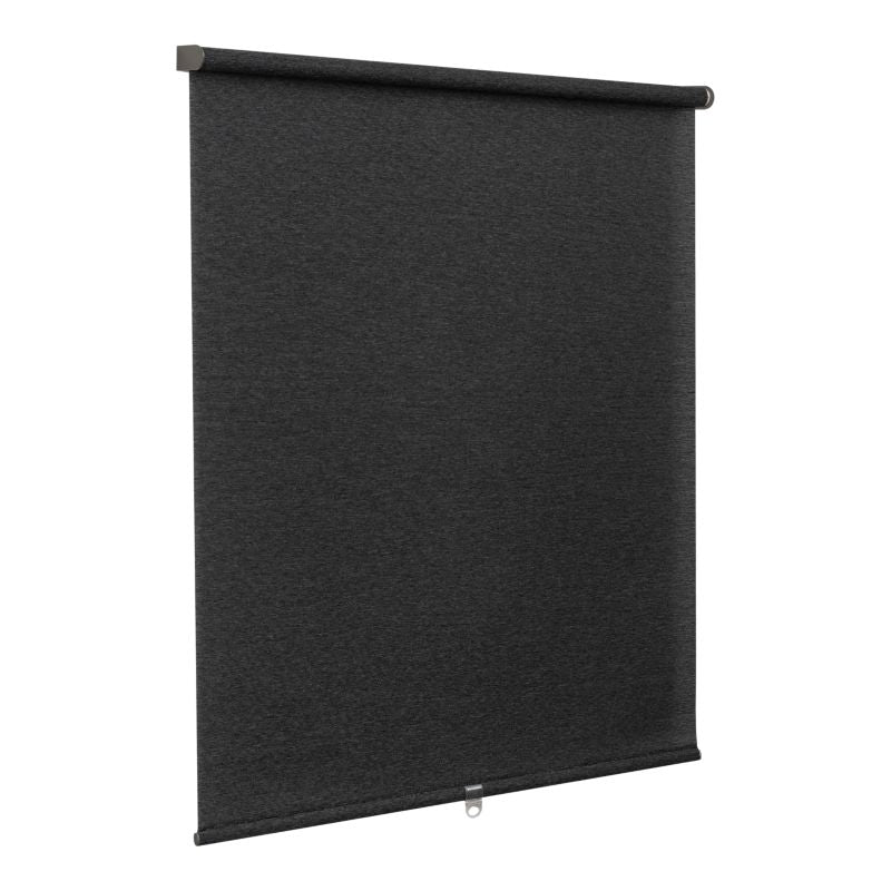 GoodHome Eccles TEK rullegardin 98 x 160 cm sort
