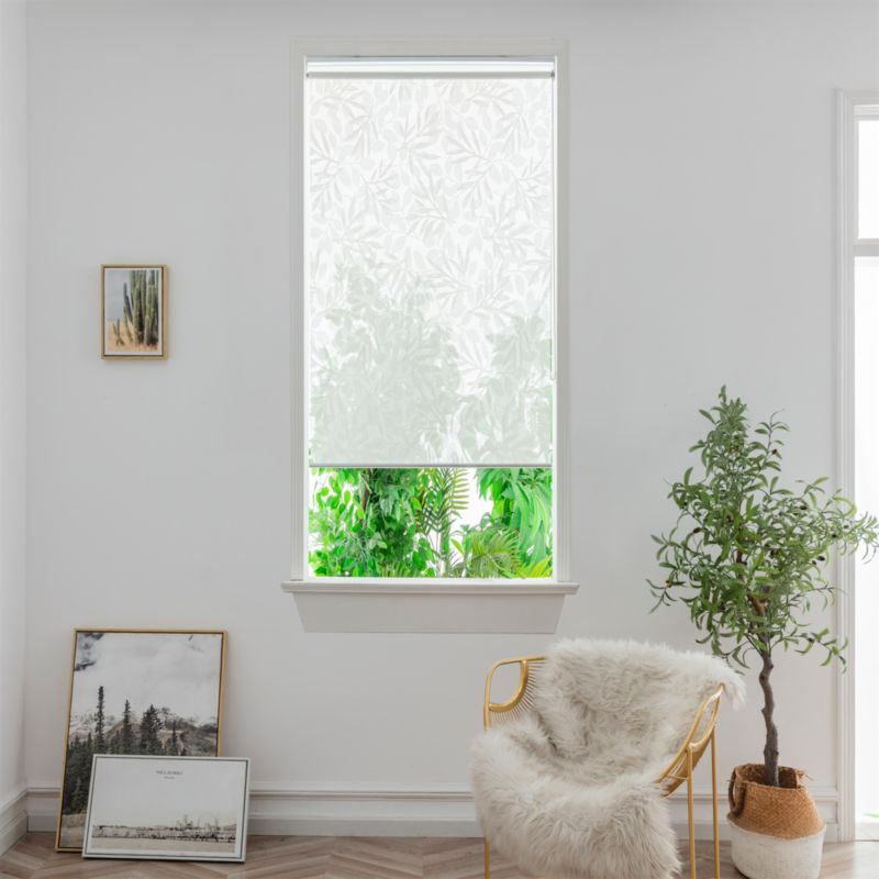 GoodHome Flasor rullegardin 72,3 x 240 cm hvid