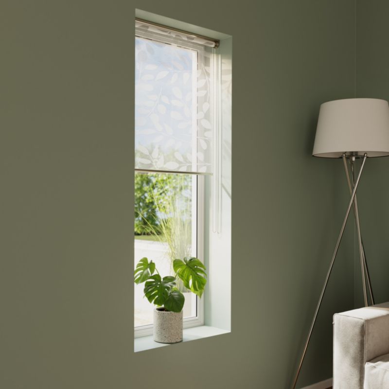 GoodHome Flasor rullegardin 72,3 x 240 cm hvid