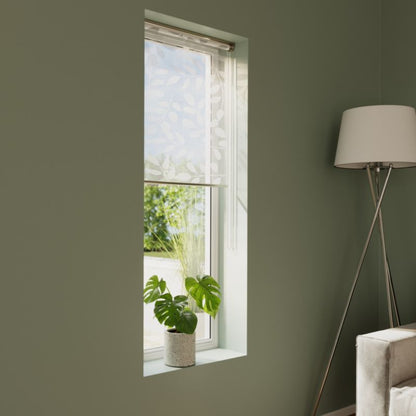 GoodHome Flasor rullegardin 72,3 x 240 cm hvid