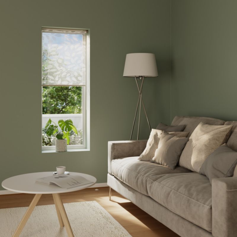 GoodHome Flasor rullegardin 72,3 x 240 cm hvid