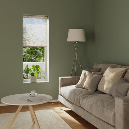 GoodHome Flasor rullegardin 72,3 x 240 cm hvid