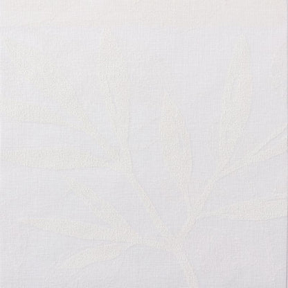 GoodHome Flasor rullegardin BLOMSTER 117,3 x 160 cm hvid