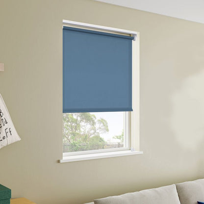 GoodHome Halo rullegardin 137 x 160 cm i mørkeblå