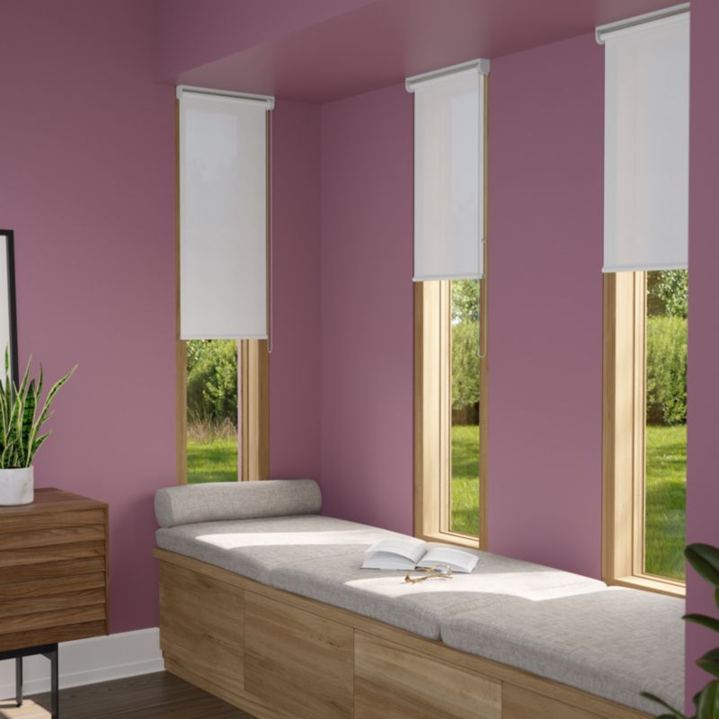 GoodHome Halo rullegardin 42 x 160 cm hvid
