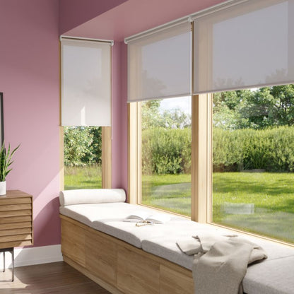 GoodHome Halo rullegardin 57 x 160 cm i perlegrå