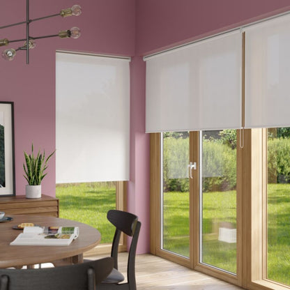 GoodHome Halo rullegardin 68,5 x 240 cm hvid