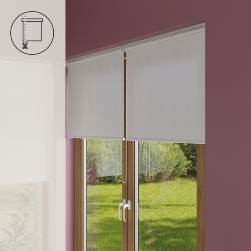GoodHome Halo rullegardin 68,5 x 240 cm i naturlig farve