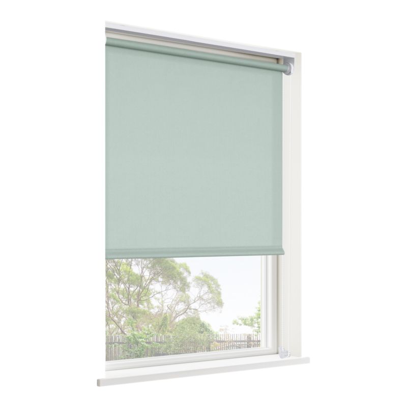 GoodHome Halo rullegardin 68,5 x 240 cm i lys grøn