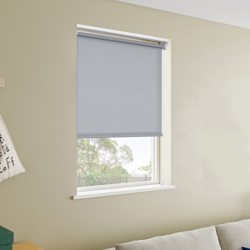 GoodHome Halo rullegardin 68,5 x 240 cm grå
