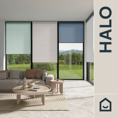 GoodHome Halo rullegardin 72 x 240 cm i pistaciegrøn