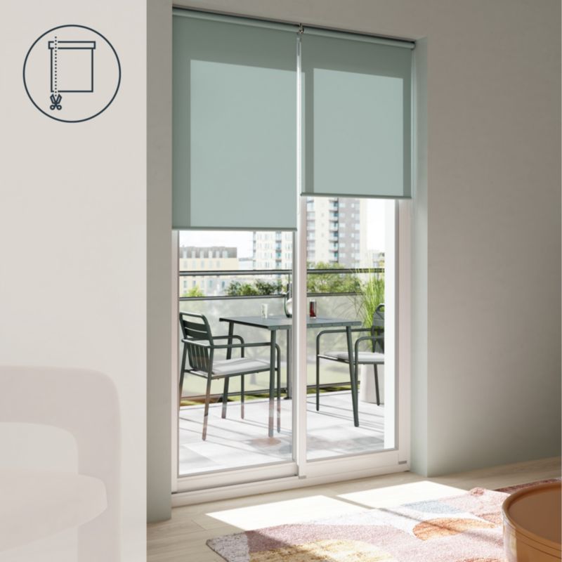 GoodHome Halo rullegardin 72 x 240 cm i pistaciegrøn