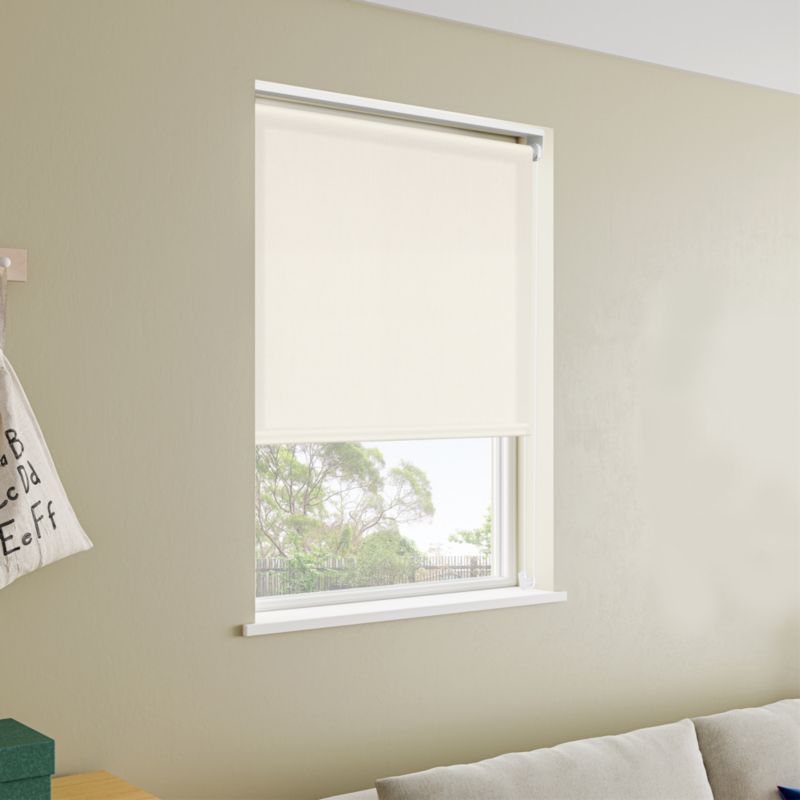 GoodHome Halo rullegardin 82 x 160 cm hvid