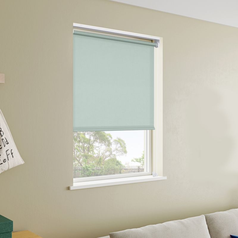 GoodHome Halo rullegardin 82 x 160 cm i lysegrøn