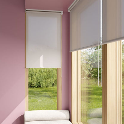GoodHome Halo rullegardin 87 x 160 cm i perlegrå