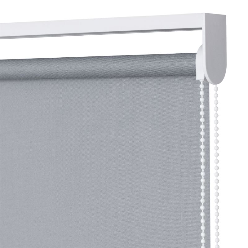 GoodHome Halo rullegardin 87 x 160 cm grå
