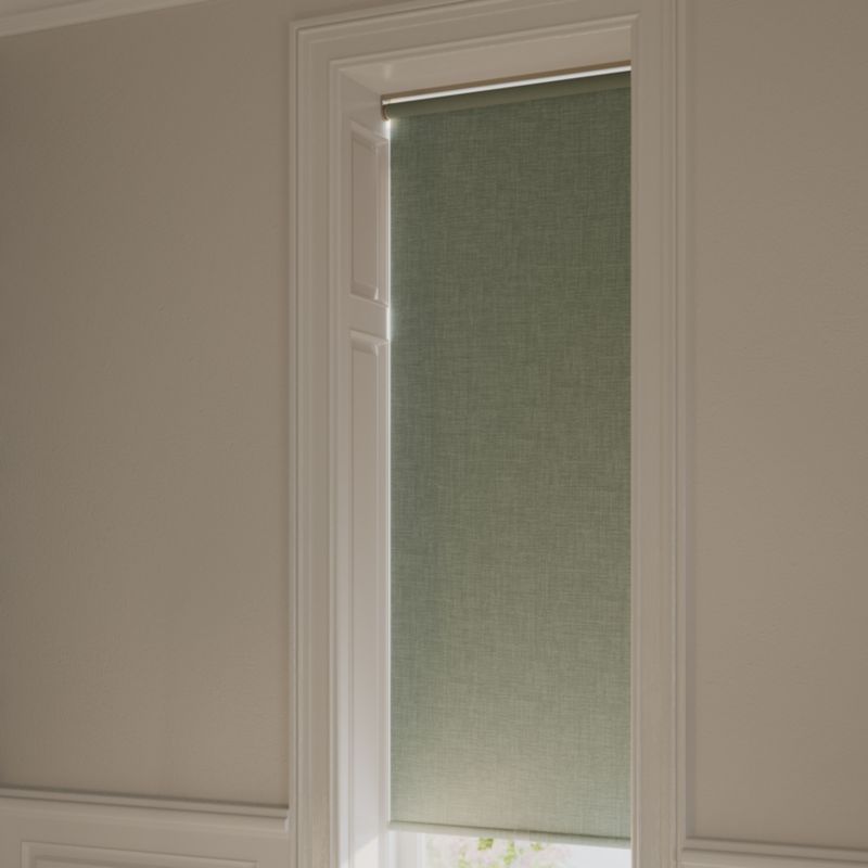 GoodHome Novan rullegardin 73 x 240 cm lys grøn