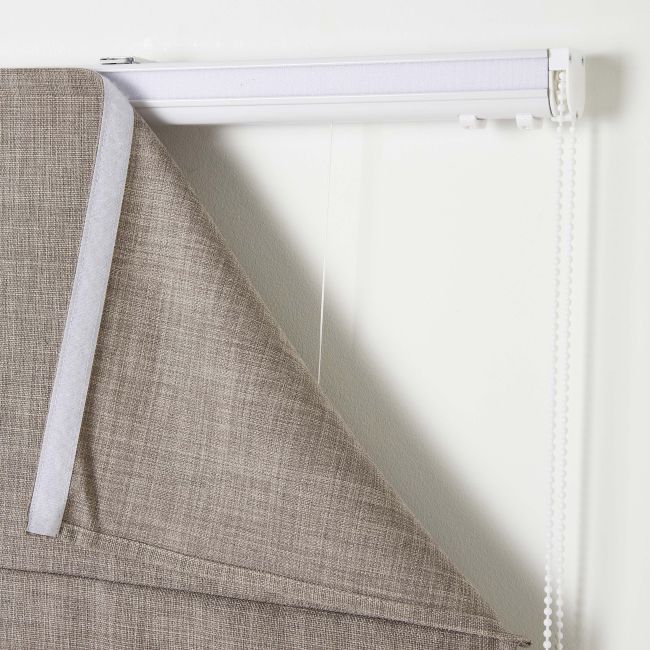 GoodHome Soyo romersk rullegardin 160 x 160 cm beige