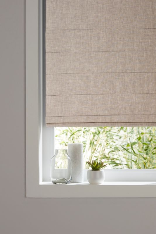 GoodHome Soyo romersk rullegardin 60 x 160 cm beige