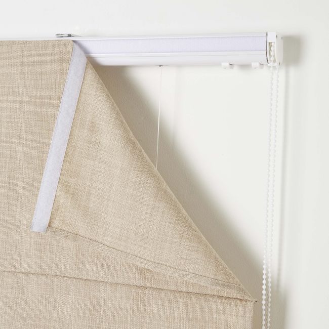 GoodHome Soyo romersk rullegardin 60 x 160 cm krem