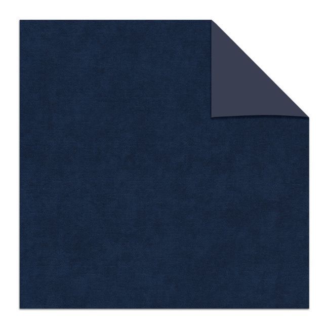Velvet rullegardin 117 x 180 cm i indigo