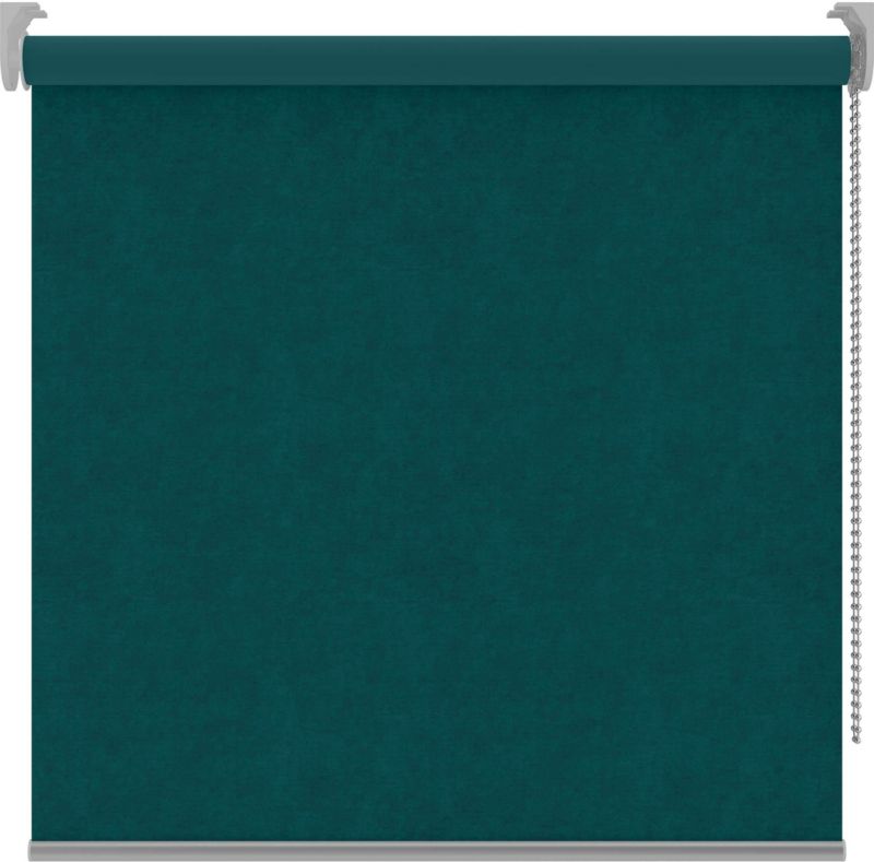 Velvet rullegardin 117 x 180 cm smaragdgrøn