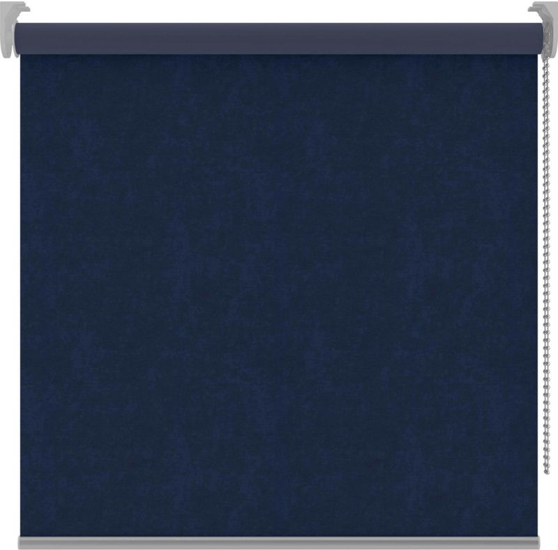 Velvet rullegardin 37 x 180 cm i indigo