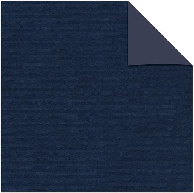 Velvet rullegardin 37 x 180 cm i indigo
