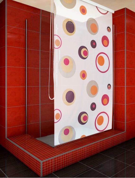 Bruse- og karrulle med kassette 120x240 cm Hvid med Sort Firkantmønster