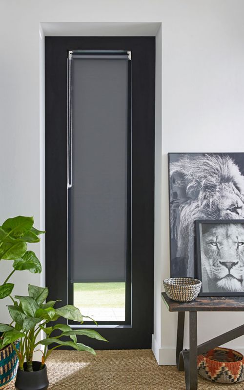 Mørklægningsrullegardin Colours Boreas 37 x 180 cm i cremefarve