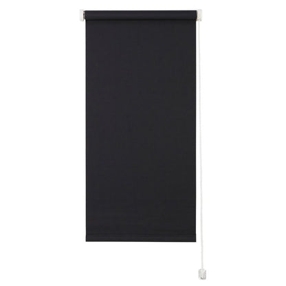 Mørklægningsrullegardin Colours Boreas 42 x 180 cm sort