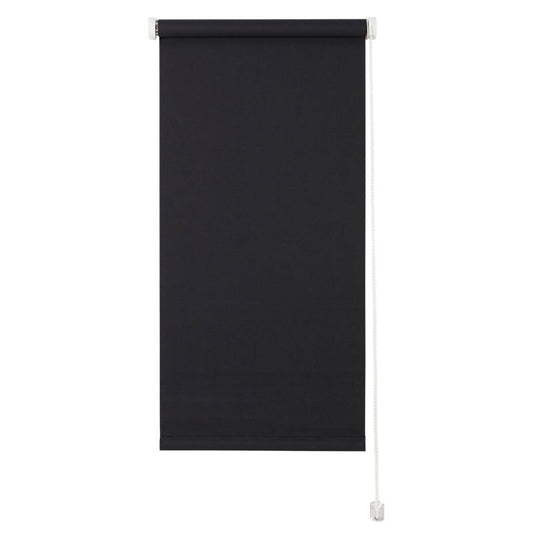 Mørklægningsrullegardin Colours Boreas 42 x 180 cm sort