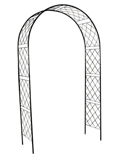 Rosenbue 120x240x50 cm Sort Metal