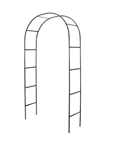 Rosenbue 240x140x40 cm Sort Metal