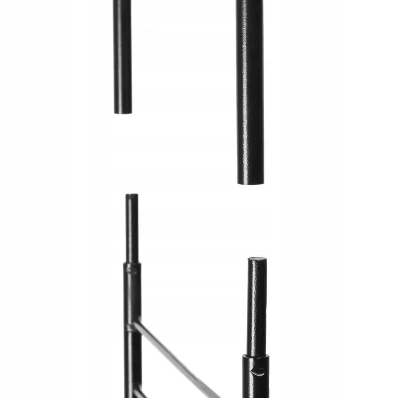 Rosenbue Pergola 255 cm Sort Stål