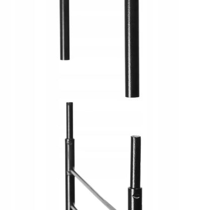 Rosenbue Pergola 255 cm Sort Stål
