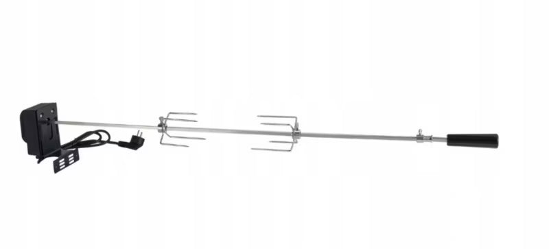 Roterende Grillspyd til Gasgrill 108 cm Rustfrit Stål