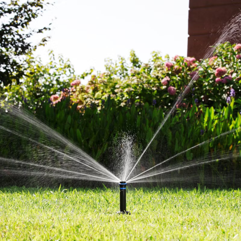 Roterende Vandsprinkler Turbo Jet 80-360° 4'' Sort