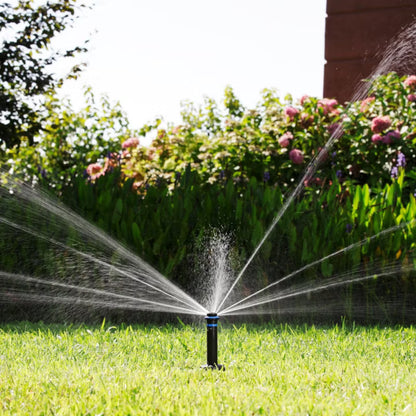 Roterende Vandsprinkler Turbo Jet 80-360° 4'' Sort