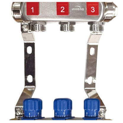Varmefordeler 3 Kredse Rustfrit Stål PM-07-003-Z