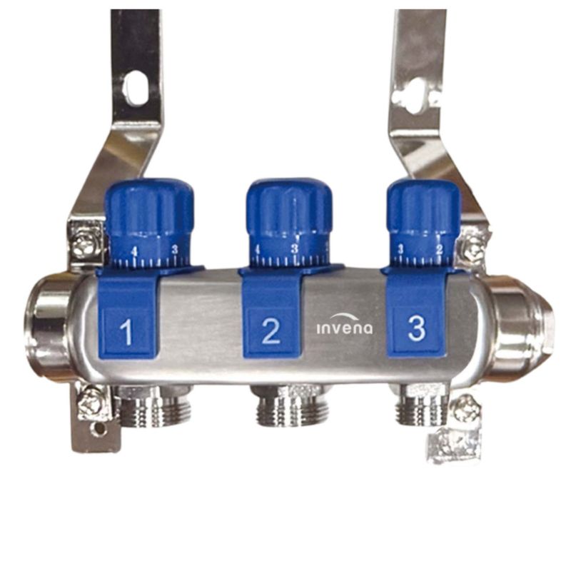 Varmefordeler 3 Kredse Rustfrit Stål PM-07-003-Z