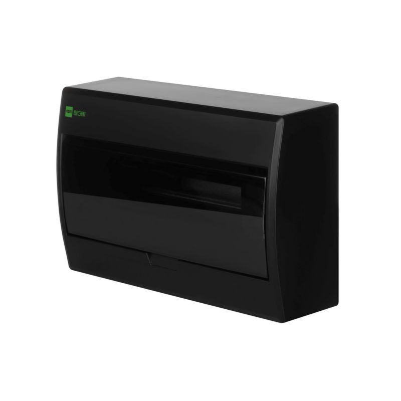 Overflademonteret el-tavle Elektro-Plast Elegant 1 x 12 moduler IP40 mat-sort