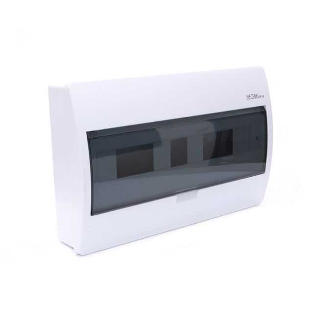 Overflademonteret el-tavle Elektro-Plast Elegant 1 x 18 moduler IP40