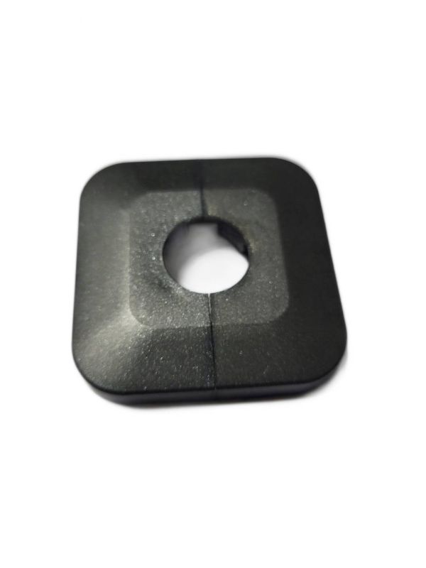 Delt roset Zalpol S.C. 16 mm grafitgrå 1 stk.