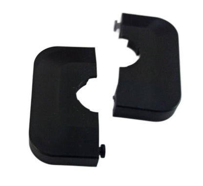 Delt roset Zalpol S.C. 25 mm sort 1 stk.