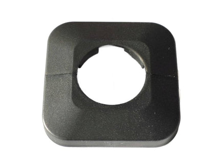 Delt roset Zalpol S.C. 25 mm grafitgrå 1 stk.